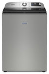 Maytag 6.0 Cu. Ft. Smart Top-Load Washer and 7.4 Cu. Ft. Gas Dryer – Radiant Silver 