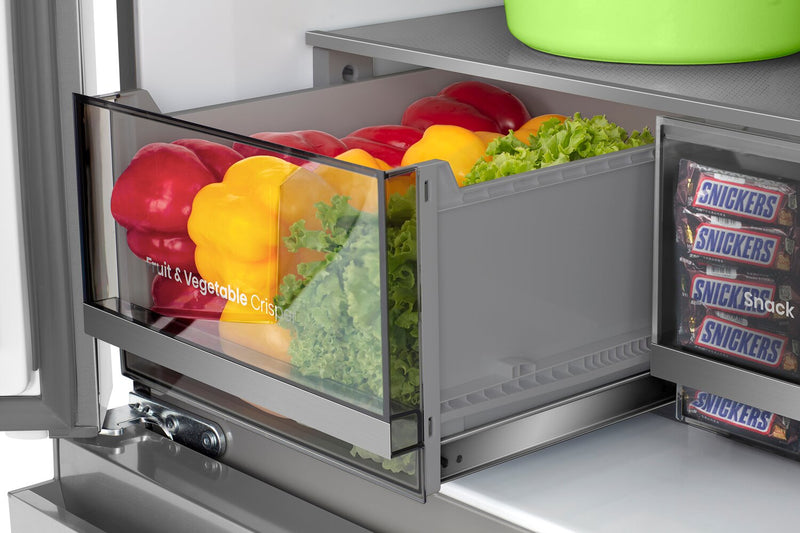 Hisense 36\" 22.5 Cu. Ft. Couter-Depth French 4-Door Refrigerator - Stainless Steel - RF225A3CSE