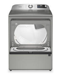 Maytag 7.4 Cu. Ft. Top Load Gas Dryer with Advanced Moisture Sensing – Radiant Silver - MGD6205RR 
