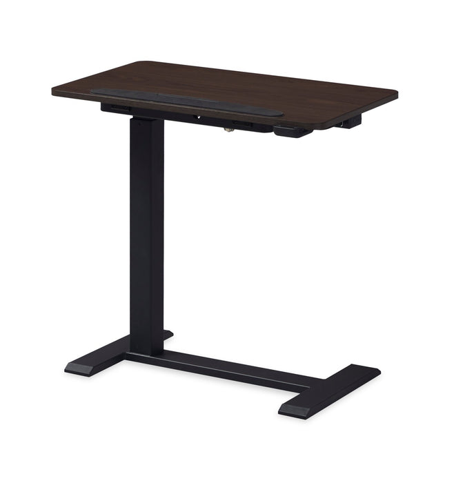 Aaron 26.77\" Height-Adjustable Office Desk with a Lift Top - Walnut