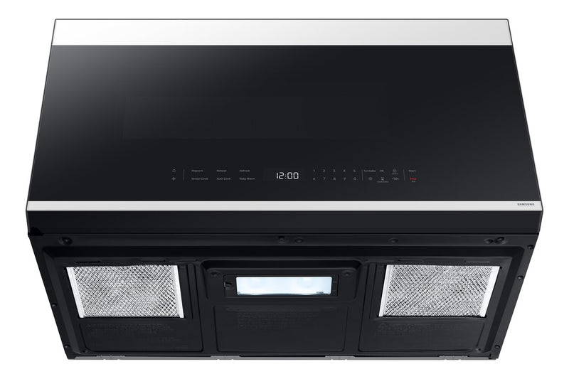 Samsung Bespoke 2.1 Cu. Ft. Over-the-Range Microwave with SmartThings Cooking - ME21DB650012AC 