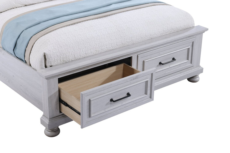 Kylie Queen Sleigh Storage Bed
