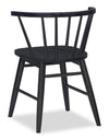 Remi Spindle Dining Chair - Black