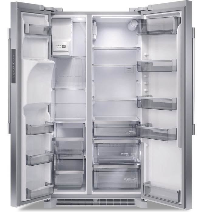 Frigidaire Professional 36.1\" 22.3 Cu. Ft. Counter-Depth Side-by-Side Refrigerator - Smudge-Proof® S… 