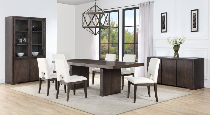 Zen 7-Piece Dining Set - White