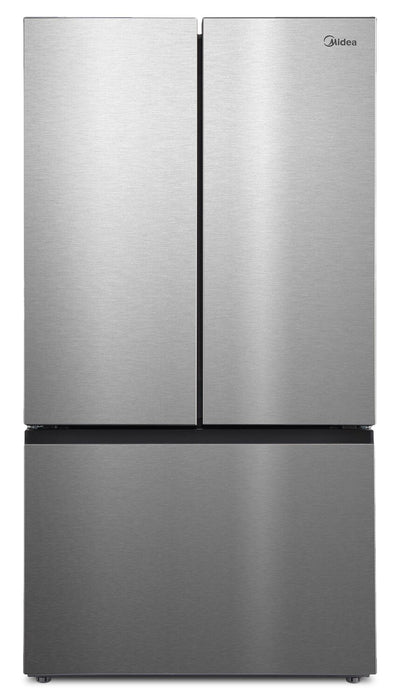 Midea 36\" 26.5 Cu. Ft. French Door Refrigerator – Stainless Steel - MRF27I6BST