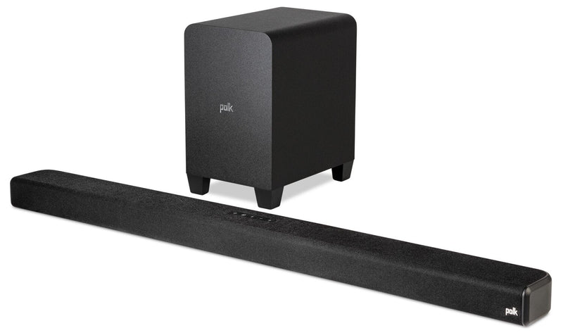 POLK 3.1.2 CH Dolby Atmos DTS:X 3D Audio Soundbar with Wireless Subwoofer (Signa S4) 