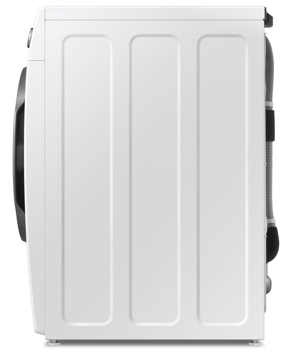 Samsung 24\" 2.9 Cu. Ft. Front-Load Steam Washer - White - Stackable - WW25B6800AW/AC 