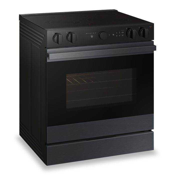 Samsung Bespoke 6.3 Cu. Ft. Smart Electric Range with Air Fry and Air Sous Vide - NSE6DG8500MTAC
