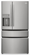 Frigidaire Gallery 36\" 26.3 Cu. Ft. Standard-Depth 4-Door French-Door Refrigerator - Smudge-Proof® S… 