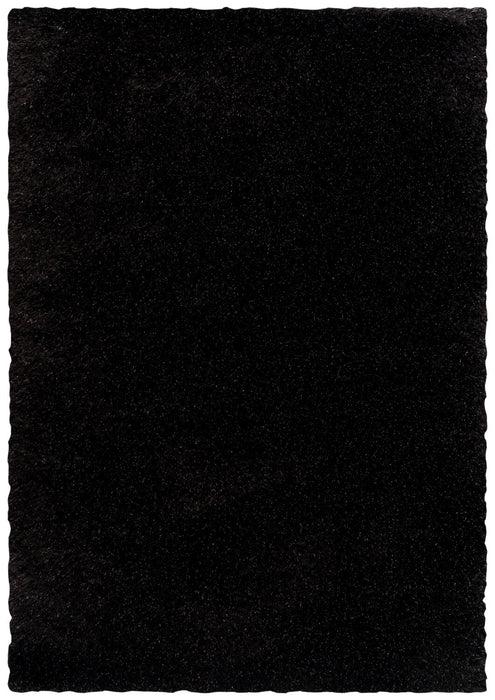 Glam Black Area Rug - 7' 9\" x 9' 5\" 