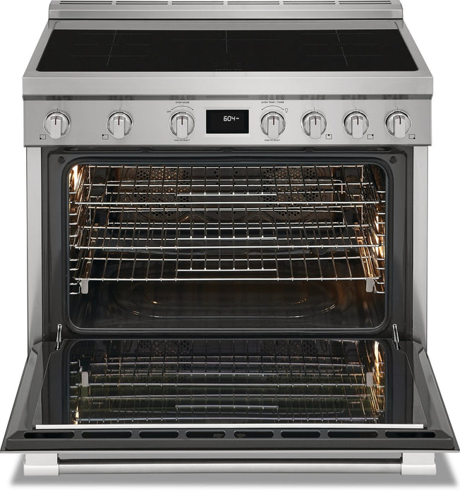 Frigidaire Professional 4.4 Cu. Ft. Induction Range With Dual Fan Convection and Easy-to-Clean Cookt… 