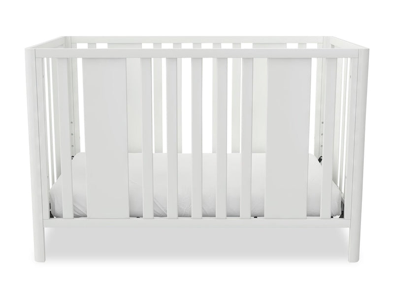 Little Seeds Skyler 3-in-1 Convertible Baby Crib - White