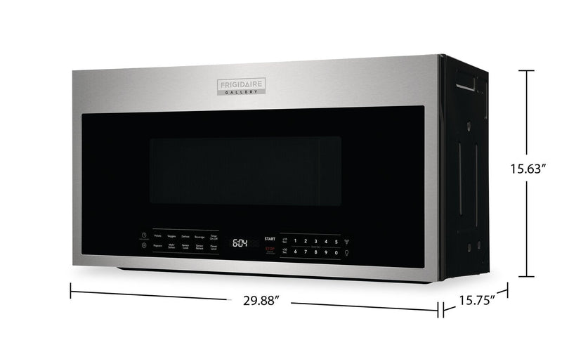 Frigidaire Gallery 1.9 Cu. Ft. Over-the-Range Microwave with Sensor Cook and Effortless Clean™ Inter… 