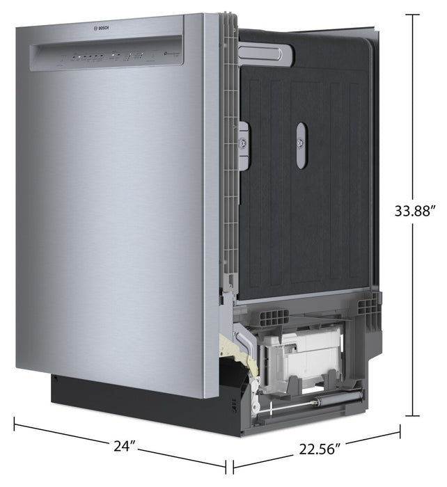 Bosch 100 Series Smart Dishwasher with PrecisionWash® and PureDry® - SHE3AEM5N  