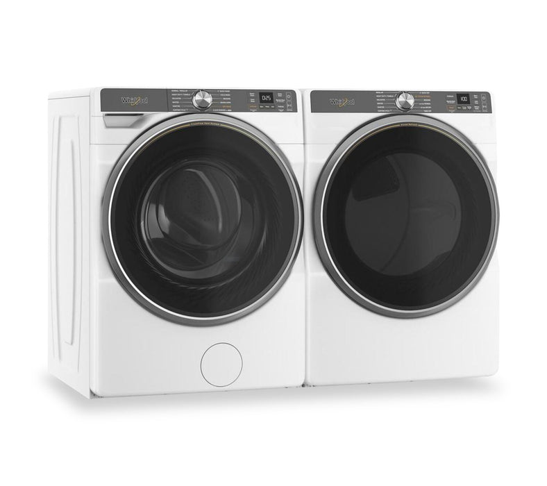 Whirlpool 5.8 Cu. Ft. Front-Load Washer with FreshFlow™ Vent System and 7.4 Cu. Ft. Gas Dryer 