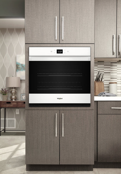 Whirlpool 27\" 4.3 Cu. Ft. Electric Single Wall Oven with Air Fry - White - WOES5027LW 