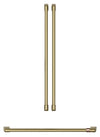 Café French-Door Refrigerator Brushed Brass Handle Set - CXMA3H3PNCG 