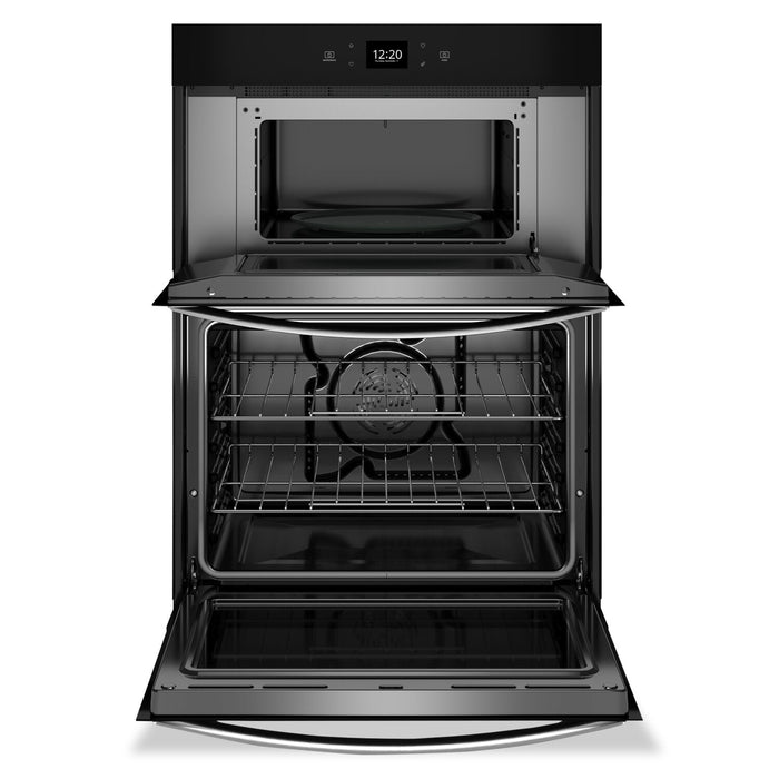 Whirlpool 27\" 5.7 Cu. Ft. Electric Combination Wall Oven with Air Fry - Fingerprint Resistant Stainl… 