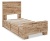 Derekson Twin Underbed Storage Bed - Natural