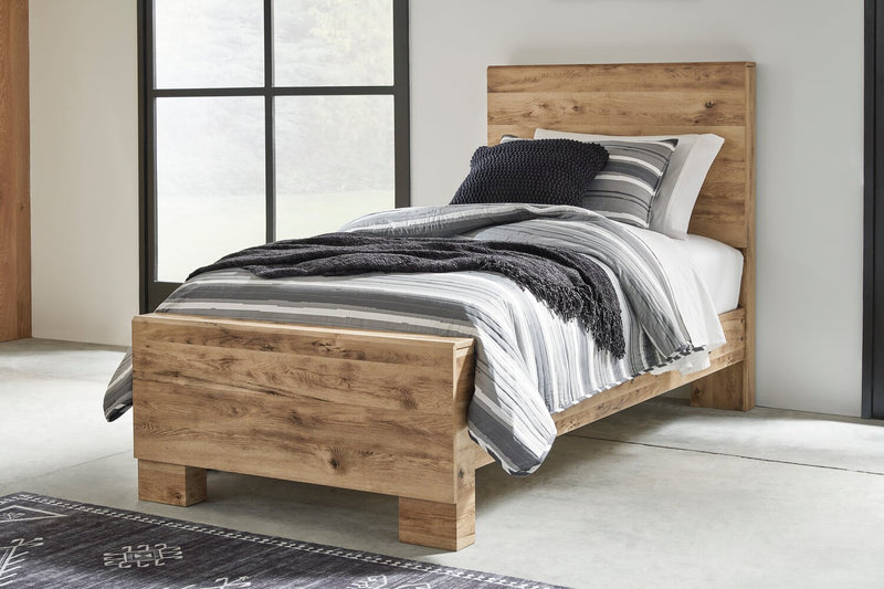 Derekson Twin Bed - Light
