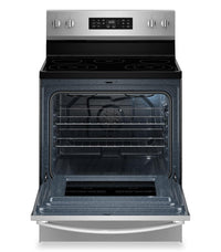 Whirlpool 5.3 Cu. Ft. Electric Range with Air Cooking - Fingerprint Resistant Stainless Steel - YWFES4530SZ 