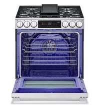 LG 6.3 Cu Ft. Smart Gas Slide-In Range with Air Fry- Fingerprint Resistant Stainless Steel - LSGL6335X 