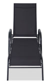 Tuscany Patio Lounger - Black