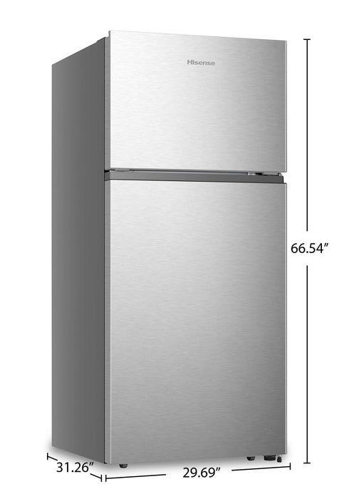 Hisense 18 Cu. Ft. Top-Freezer Refrigerator - RT18A2FID