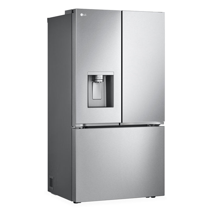 LG 36\" 26 Cu. Ft. French-Door Counter-Depth MAX™ Refrigerator - Smudge Proof Stainless Steel - LRYXC… 