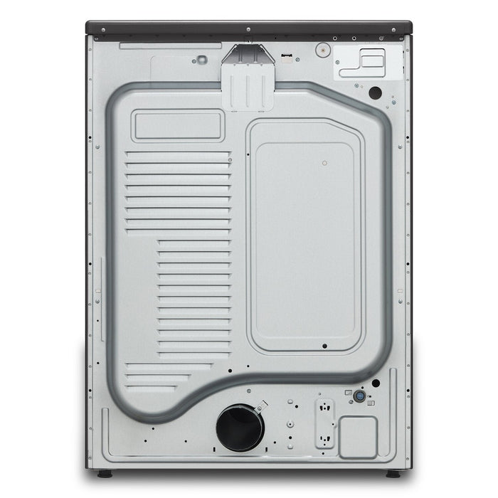 LG 9 Cu. Ft. Smart Electric Dryer with Steam - Black Steel - Stackable - DLEX8900B 