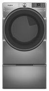 Whirlpool 7.4 Cu. Ft. Smart Electric Dryer with Wrinkle Shield™ - Radiant Silver - YWED5720RR