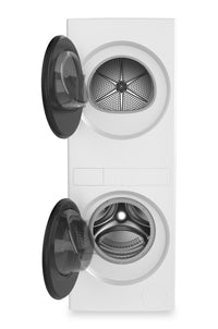 Whirlpool 3.2 Cu. Ft. Washer and Electric 4.3 Cu. Ft. Dryer - White - YWFH5424SW 