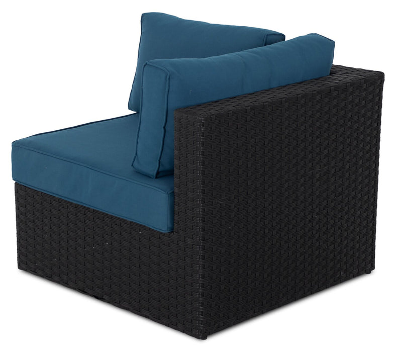 Barbados Patio Corner Chair - Blue