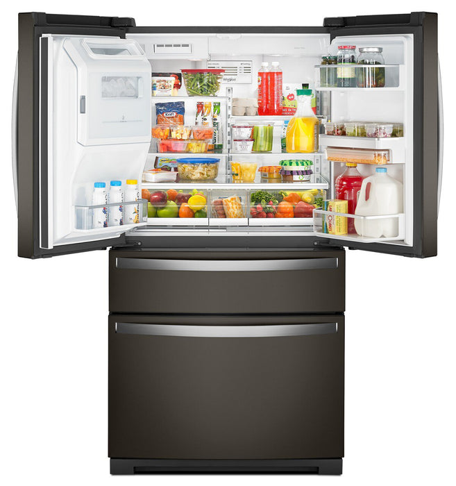 Whirlpool 26 Cu. Ft. 4-Door Refrigerator with Prep and Store Bins - WRMF7736PV
