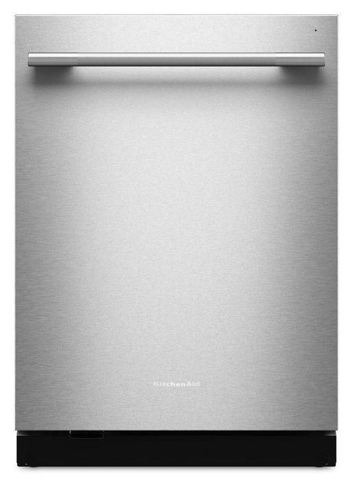 KitchenAid 24\" 44 dBA Dishwasher with 360° Max Jets™ Third Rack - PrintShield Stainless - KDTS724SPS