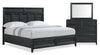 Casa 5-Piece King Bedroom Set - Black