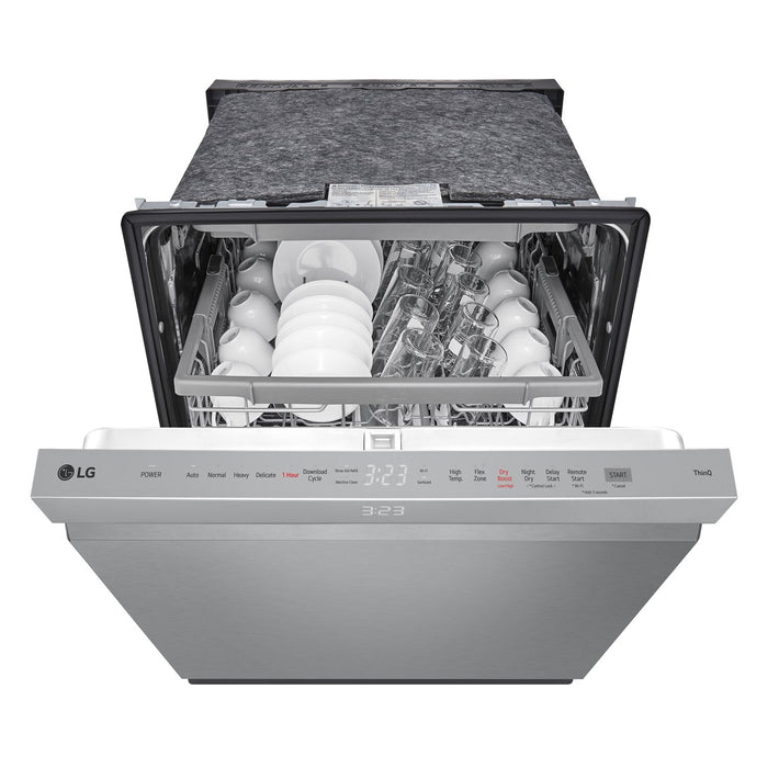 LG Smart Top-Control Dishwasher with 1-Hour Wash and Dry - LDPH5554S 