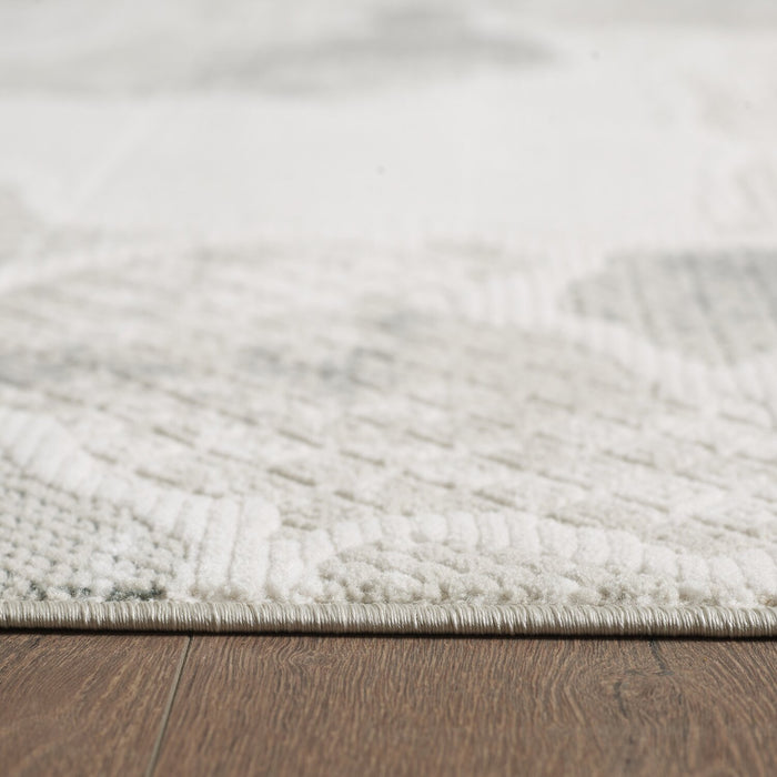 Cove Waves Grey Area Rug - 7'11\" x 10'10\"