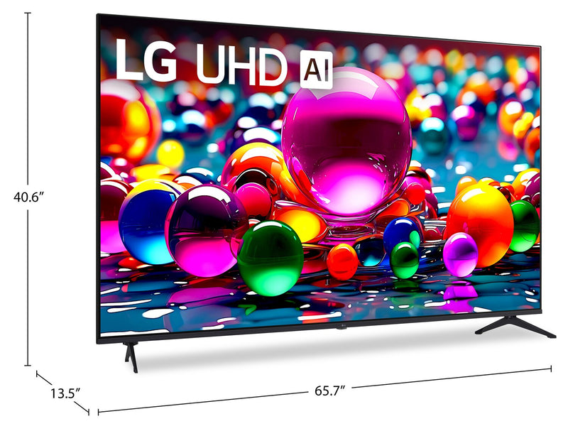 LG 75\" UA77 4K UHD Smart TV