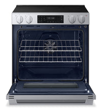 Samsung Bespoke 6.3 Cu. Ft. Slide-In Electric Range with No-Preheat Air Fry Max - NSE70H63SR 