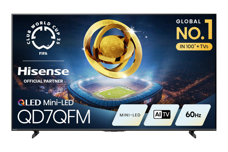 Hisense 75\" QD7QFM Series Mini-LED QLED AI Fire TV (75QD7QFM)