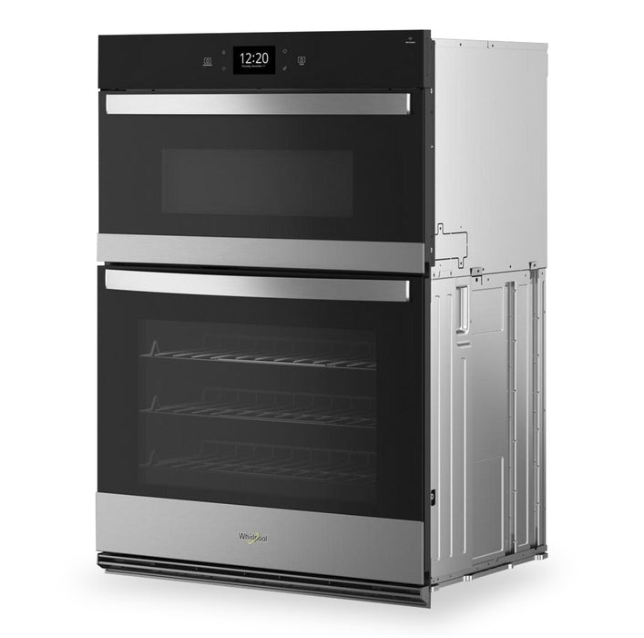 Whirlpool 6.4 Cu. Ft. Smart Combination Wall Oven with Air Fry - WOEC7030PZ