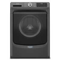 Maytag 5.2 Cu. Ft. Front-Load High-Efficiency Steam Washer - Volcano Black - Stackable - MHW5630MBK 