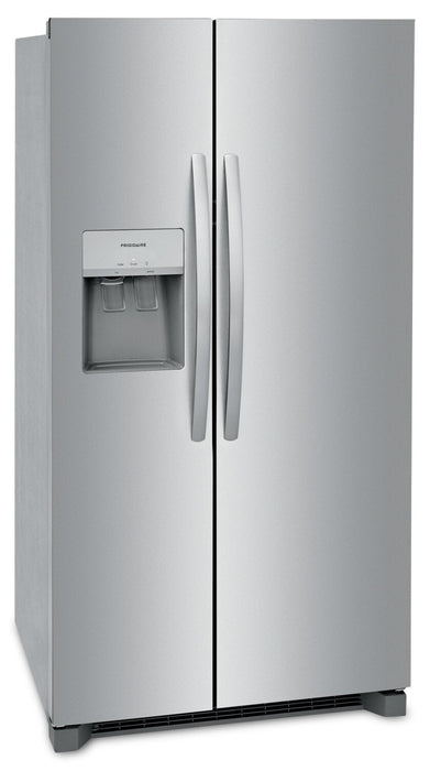 Frigidaire 36\" 25.6 Cu. Ft. Standard-Depth Side-by-Side Refrigerator - Stainless Steel - FRSS2623A… 