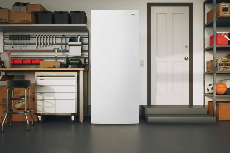 Frigidaire 16 Cu. Ft. Garage Ready Upright Freezer – White - FFUE1626AW