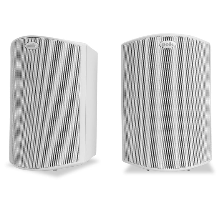Polk Audio Atrium 5 White Outdoor Loudspeakers with 5\" Drivers – AM5088  