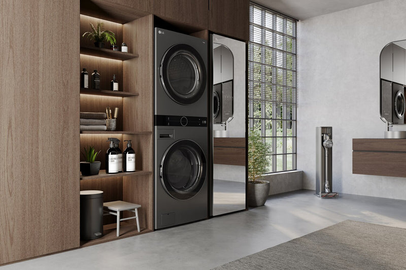LG WashTower™ with 5 Cu. Ft. Washer and 7.8 Cu. Ft. Ventless HeatPump™ Dryer - WKHC252HBA