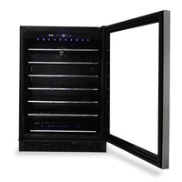 Danby 5.7 Cu. Ft. 60-Bottle Built-In Wine Cooler - Stainless Steel - DWC057A1BSS 