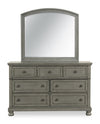 Chelsea Bedroom 7-Drawer Dresser, 60"W x 38"H - Grey